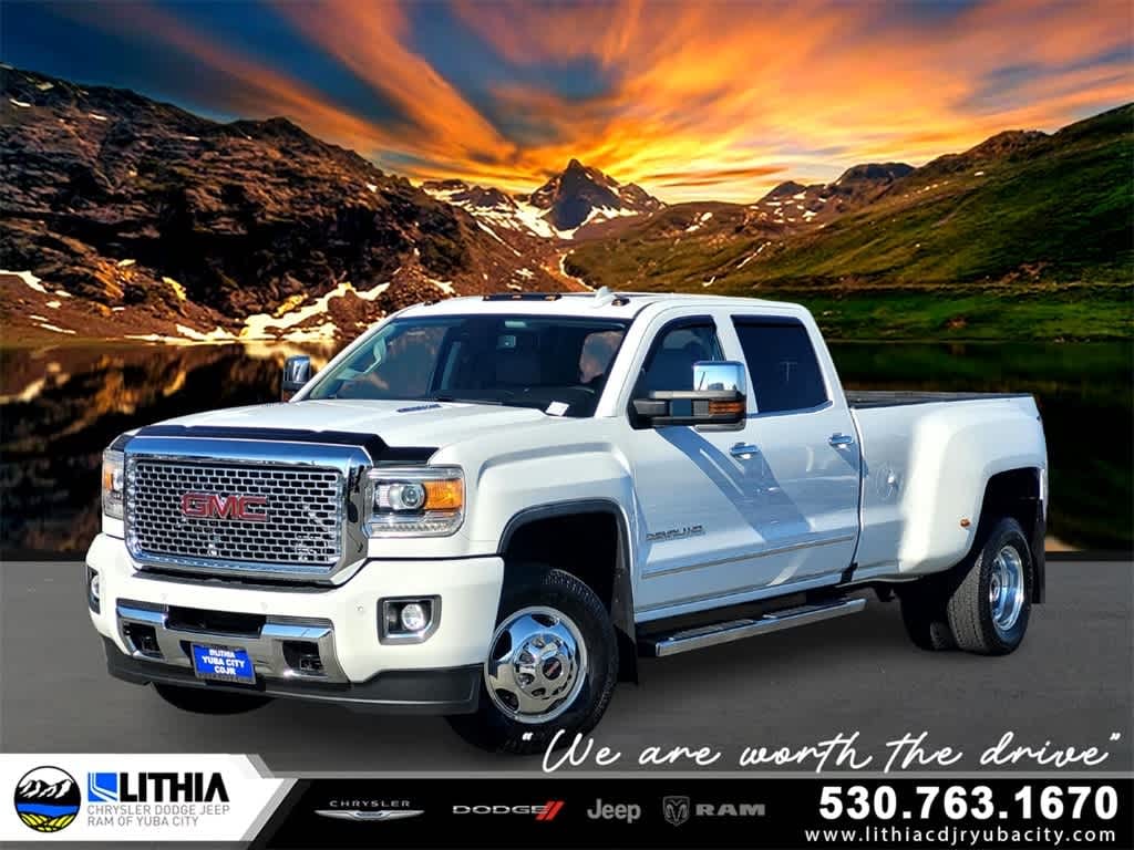 Used 2016 GMC Sierra 3500HD Denali Truck Crew Cab