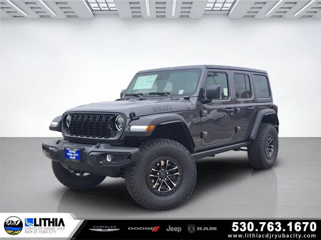 New 2026 Jeep Wrangler 4-DOOR WILLYS Sport Utility