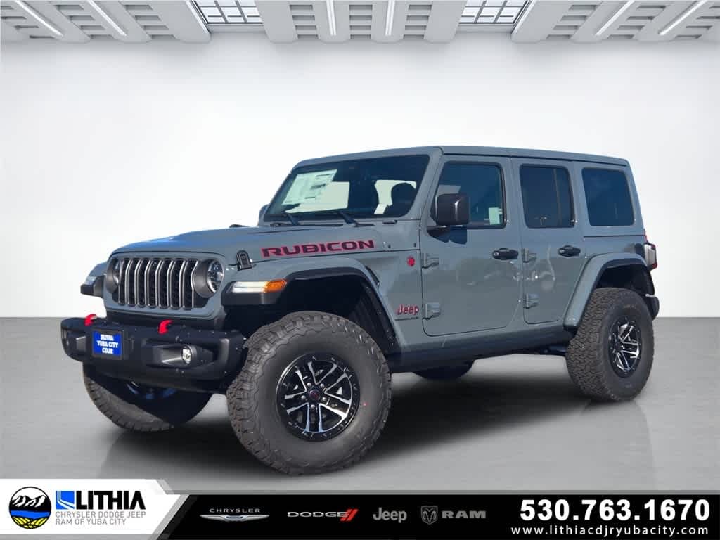 New 2026 Jeep Wrangler 4-DOOR RUBICON X Sport Utility