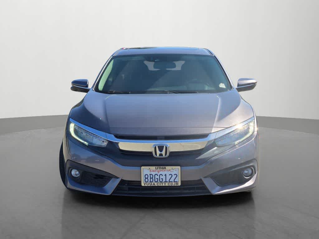 Used 2017 Honda Civic Touring with VIN 19XFC1F97HE210854 for sale in Yuba City, CA