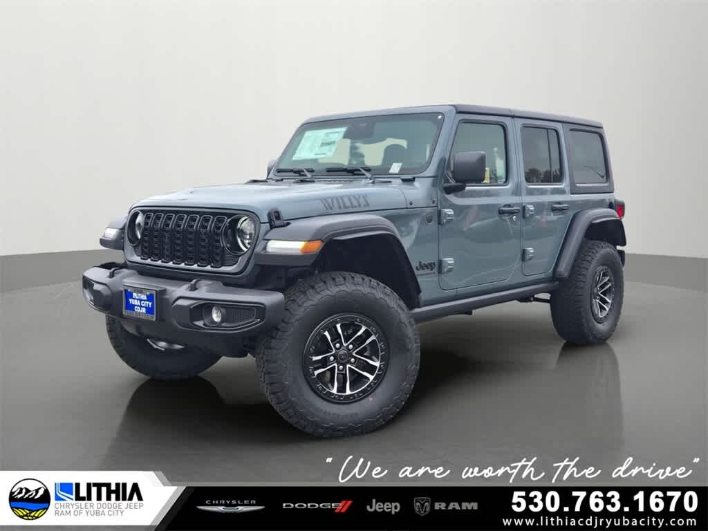 New 2026 Jeep Wrangler 4-DOOR WILLYS Sport Utility