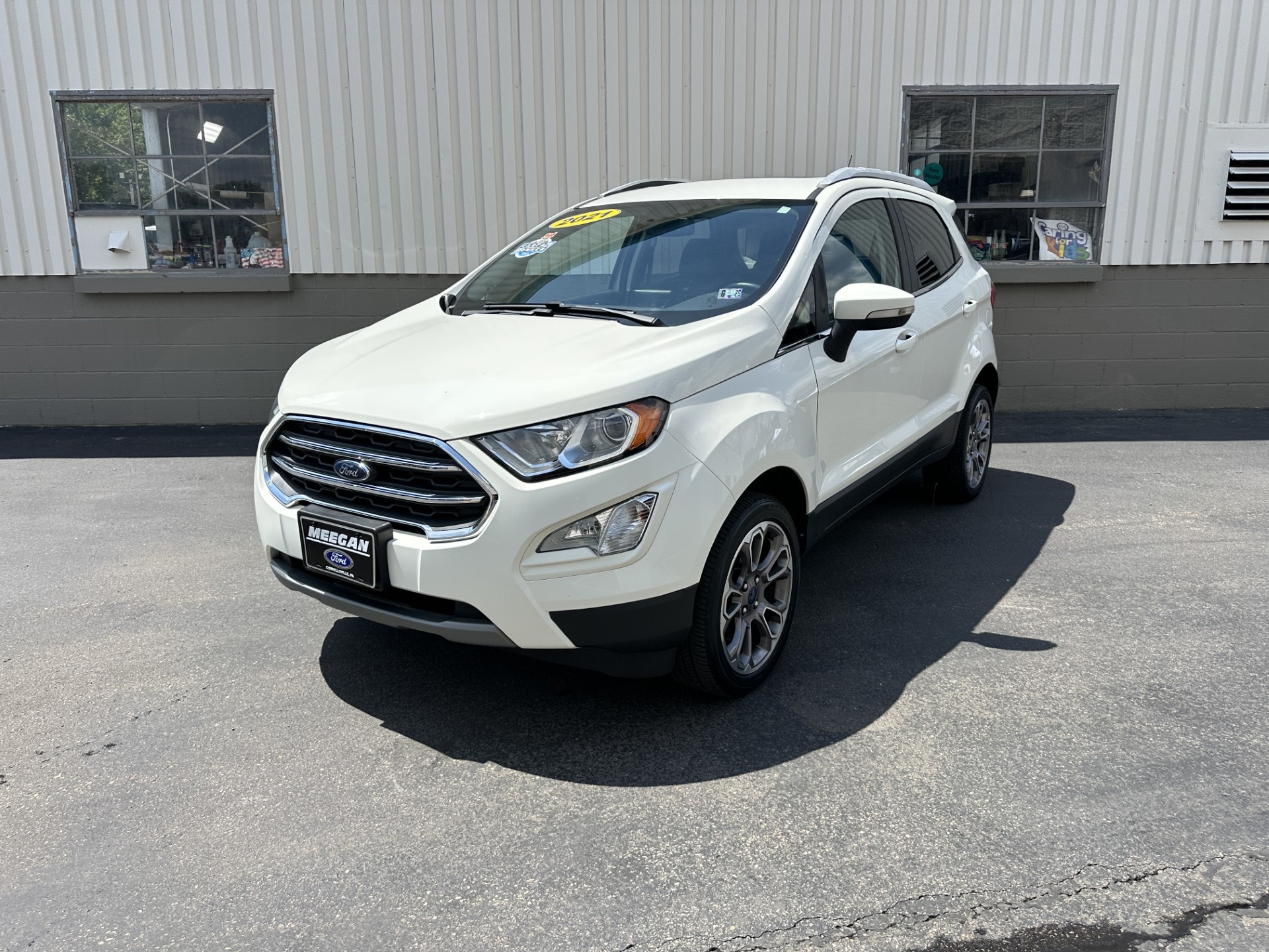 Certified 2021 Ford EcoSport Titanium with VIN MAJ6S3KL8MC406194 for sale in Connellsville, PA