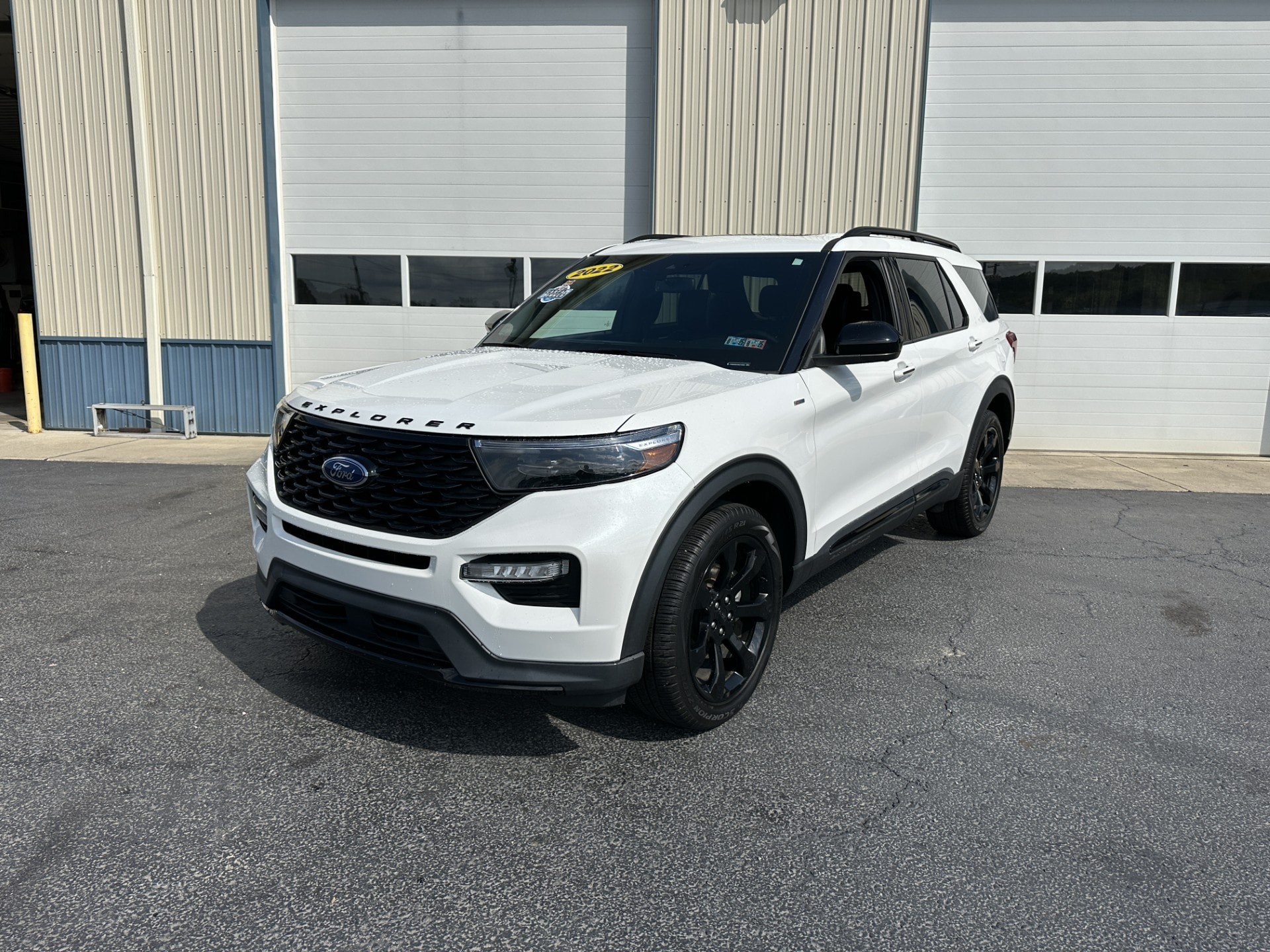 Certified 2022 Ford Explorer ST-LINE with VIN 1FMSK8KH3NGC18903 for sale in Connellsville, PA