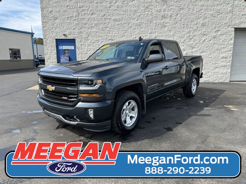 Used 2018 Chevrolet Silverado 1500 LT w/2LT Truck Crew Cab