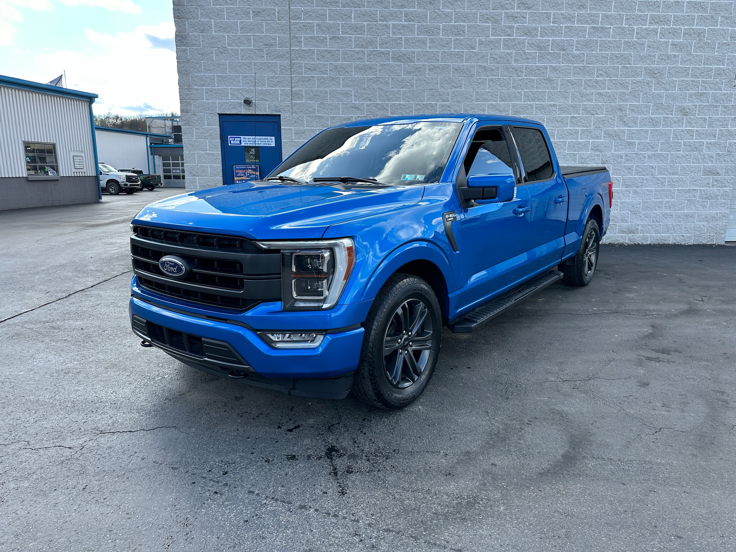Certified 2021 Ford F-150 Lariat with VIN 1FTFW1E86MKD00181 for sale in Connellsville, PA