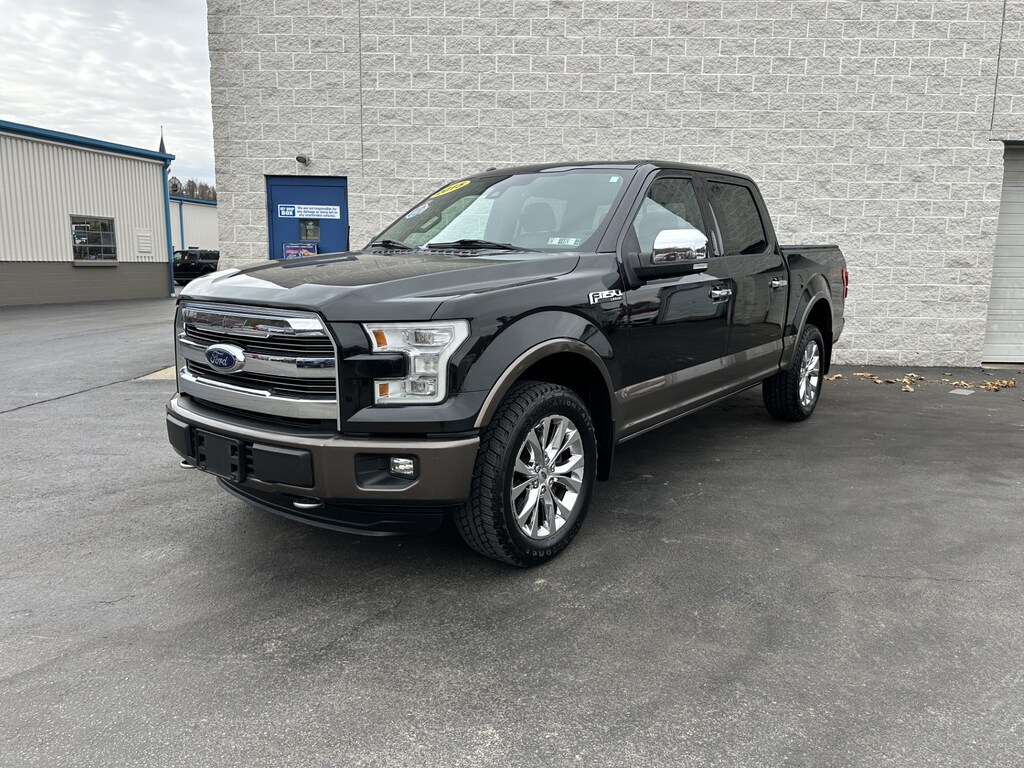 Used 2015 Ford F-150 Lariat Truck SuperCrew Cab