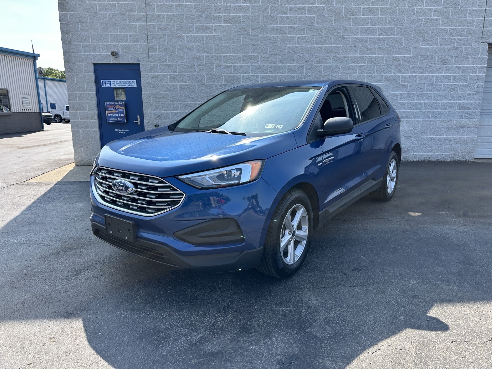 Used 2022 Ford Edge SE with VIN 2FMPK4G98NBA21345 for sale in Connellsville, PA