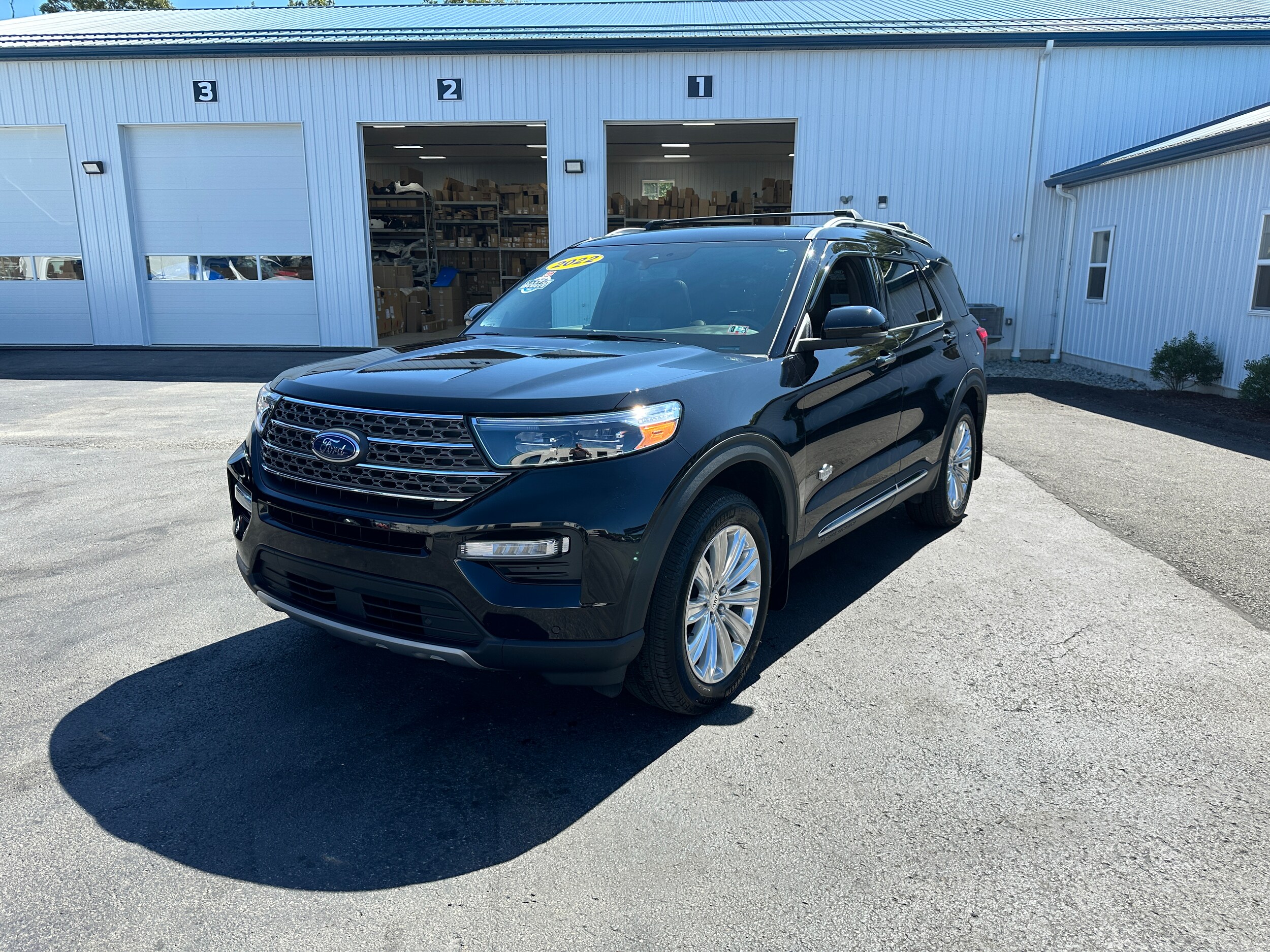 Certified 2022 Ford Explorer King Ranch with VIN 1FM5K8LC8NGB12771 for sale in Connellsville, PA