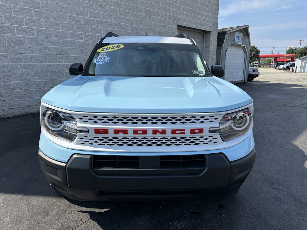 Certified 2025 Ford Bronco Sport Heritage SUV