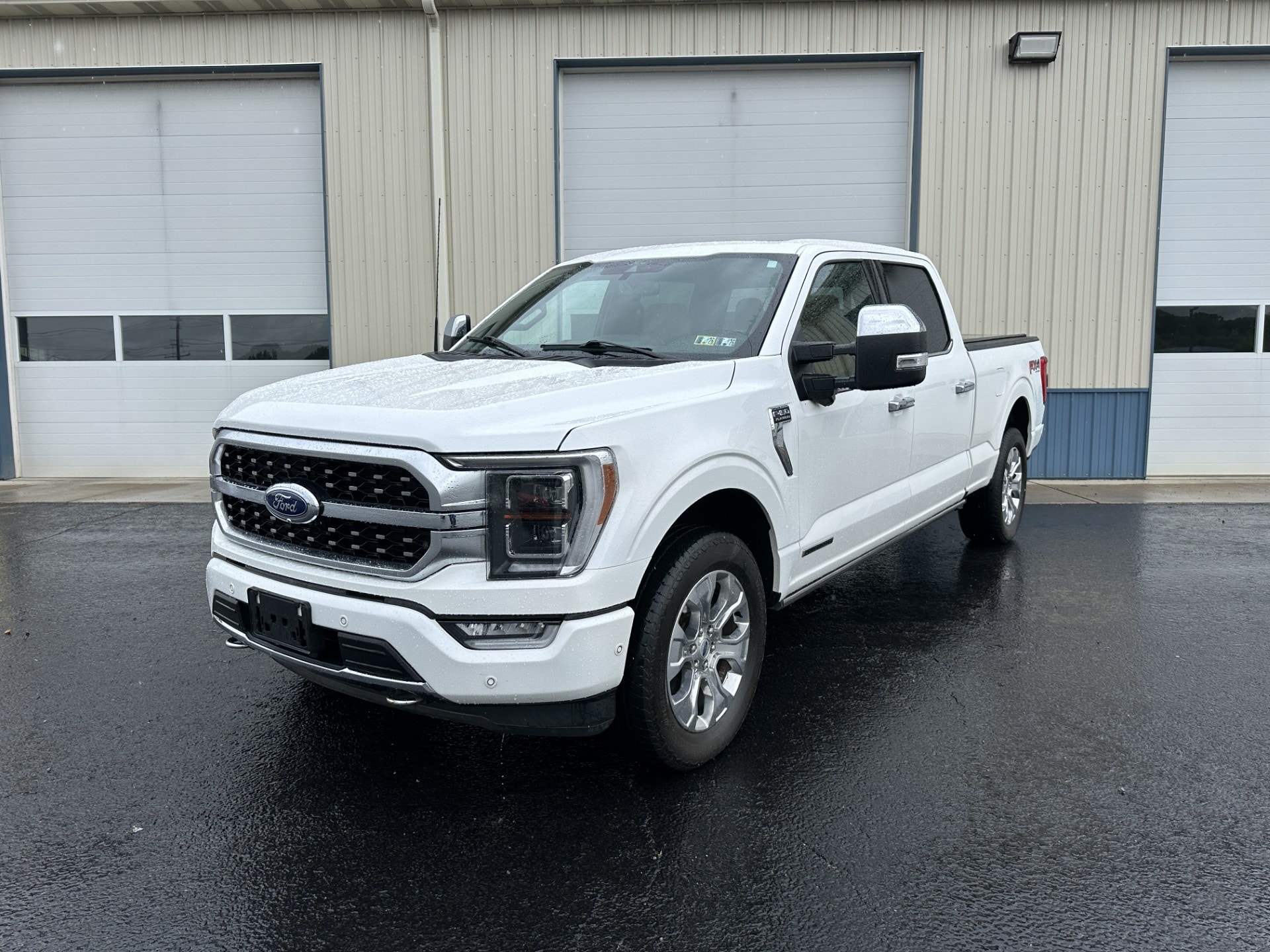 Certified 2022 Ford F-150 Platinum with VIN 1FTFW1ED8NFA87161 for sale in Connellsville, PA