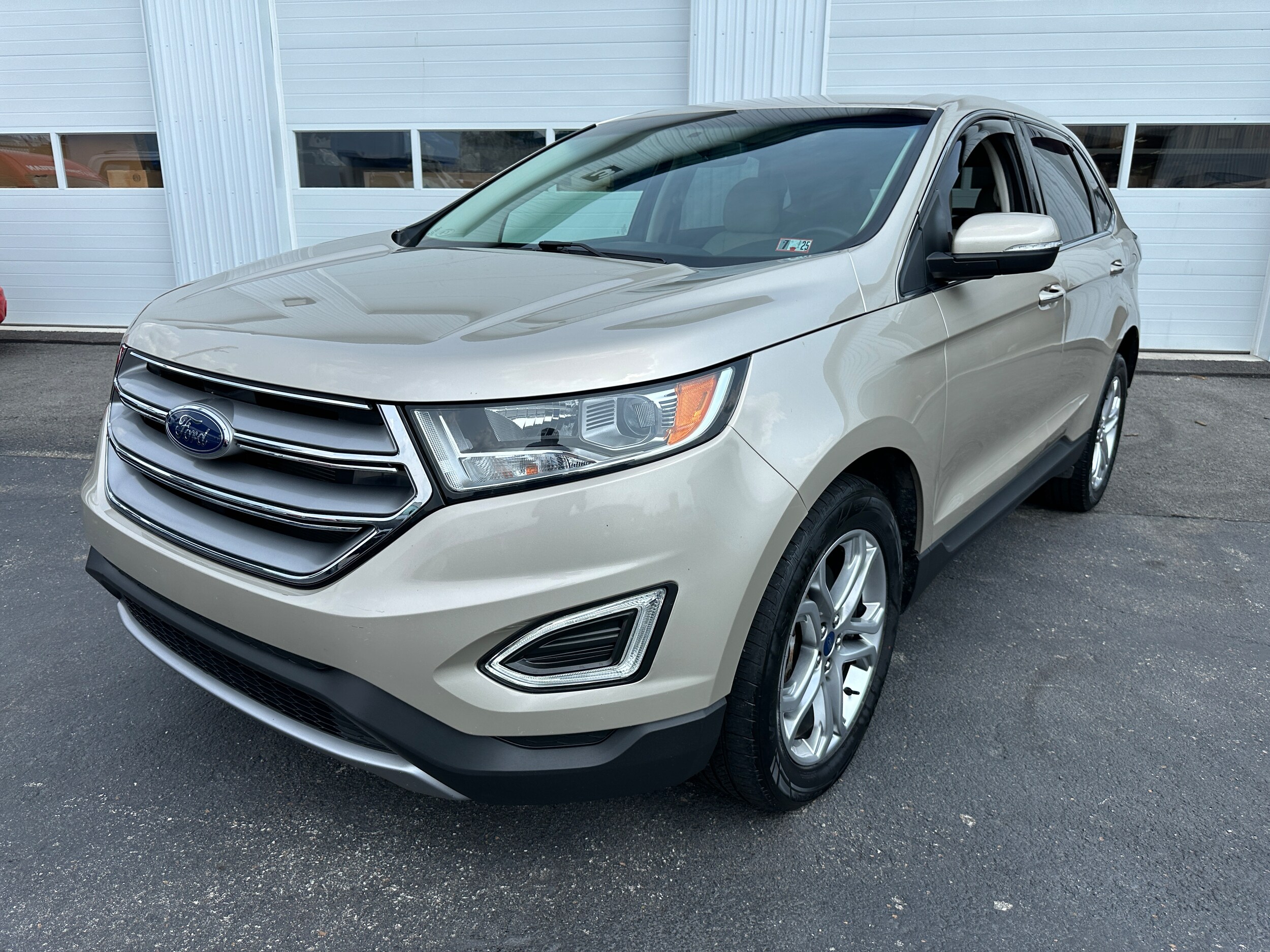 Used 2017 Ford Edge Titanium with VIN 2FMPK4K81HBC01852 for sale in Connellsville, PA