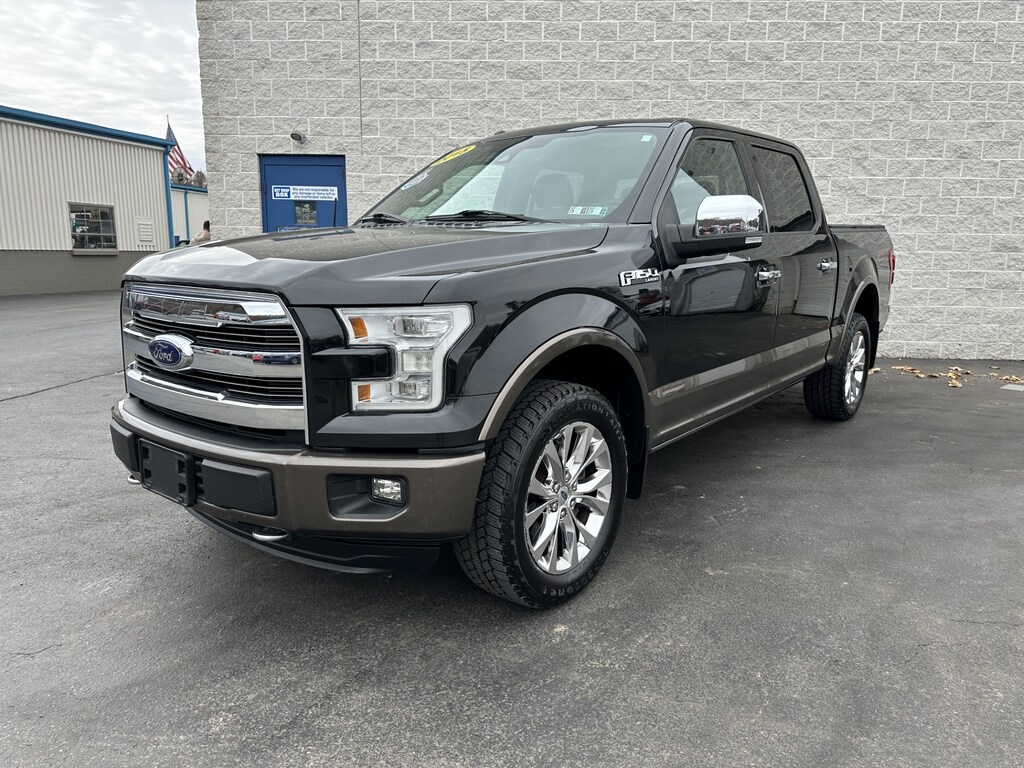Used 2015 Ford F-150 Lariat Truck SuperCrew Cab