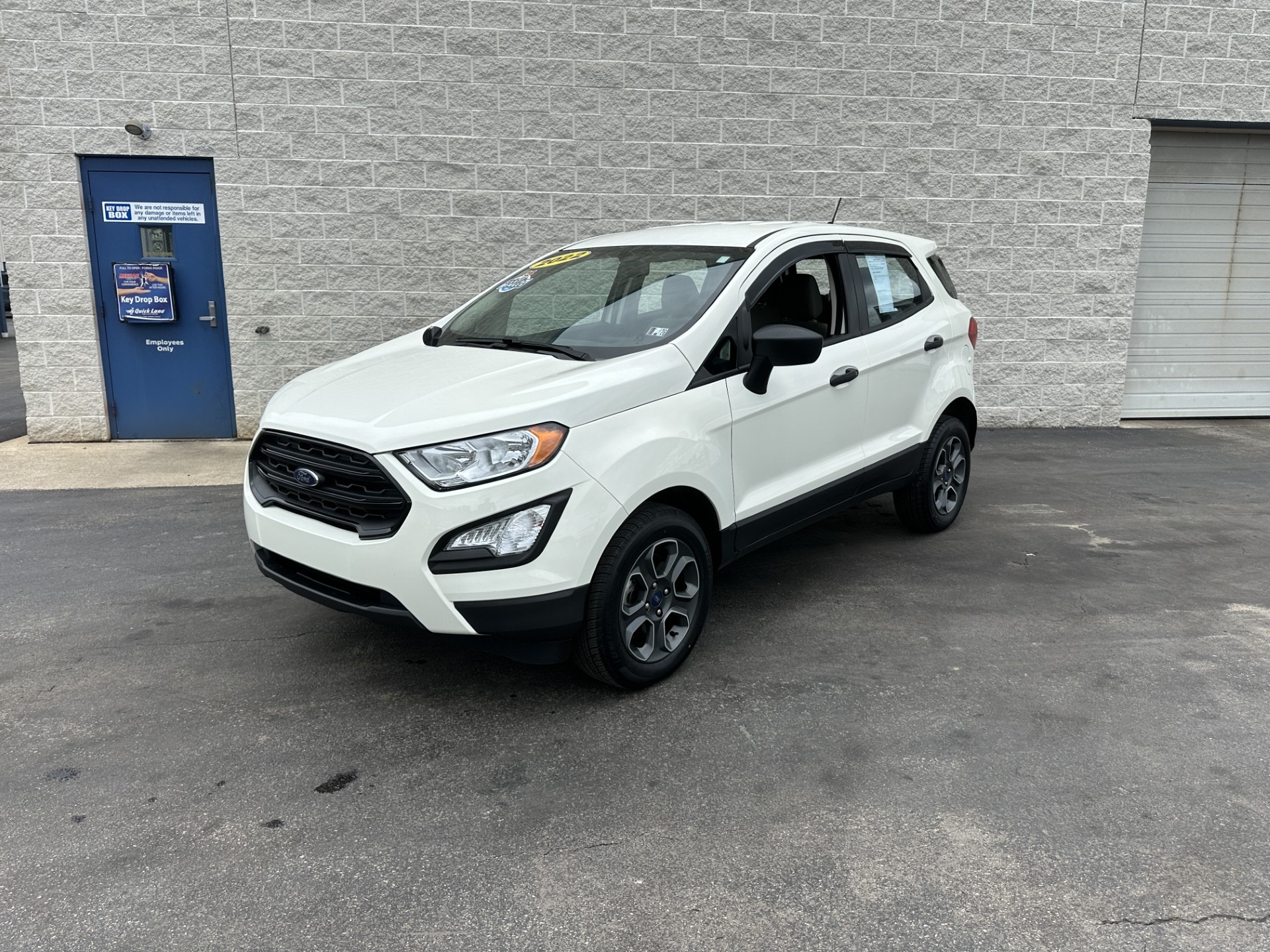Used 2022 Ford EcoSport S with VIN MAJ6S3FL8NC458419 for sale in Connellsville, PA