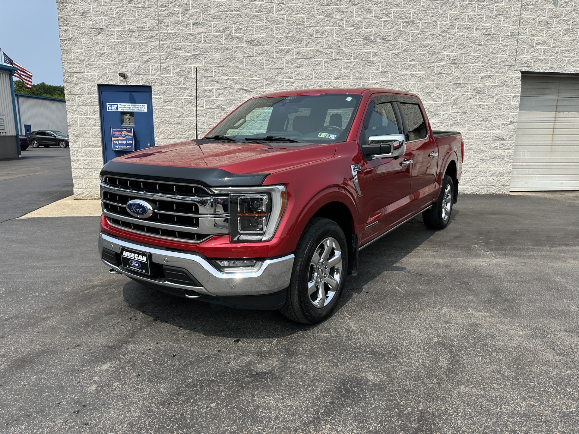 Certified 2022 Ford F-150 Lariat with VIN 1FTFW1ED9NFA25333 for sale in Connellsville, PA