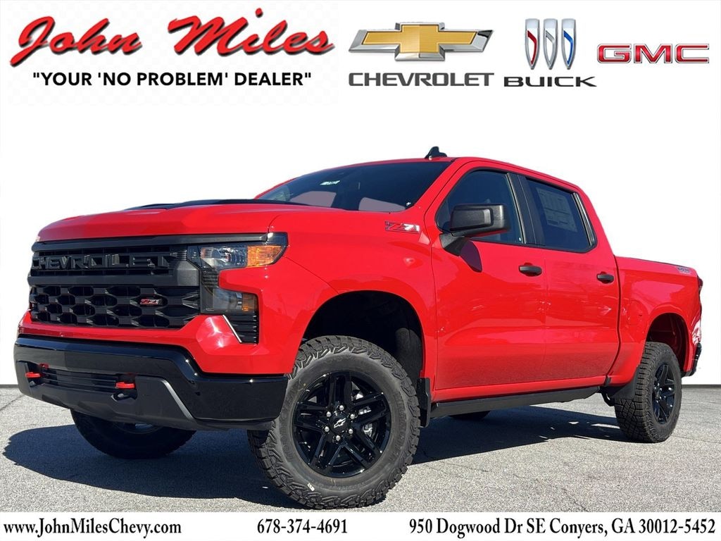 New 2026 Chevrolet Silverado 1500 Custom Trail Boss Truck