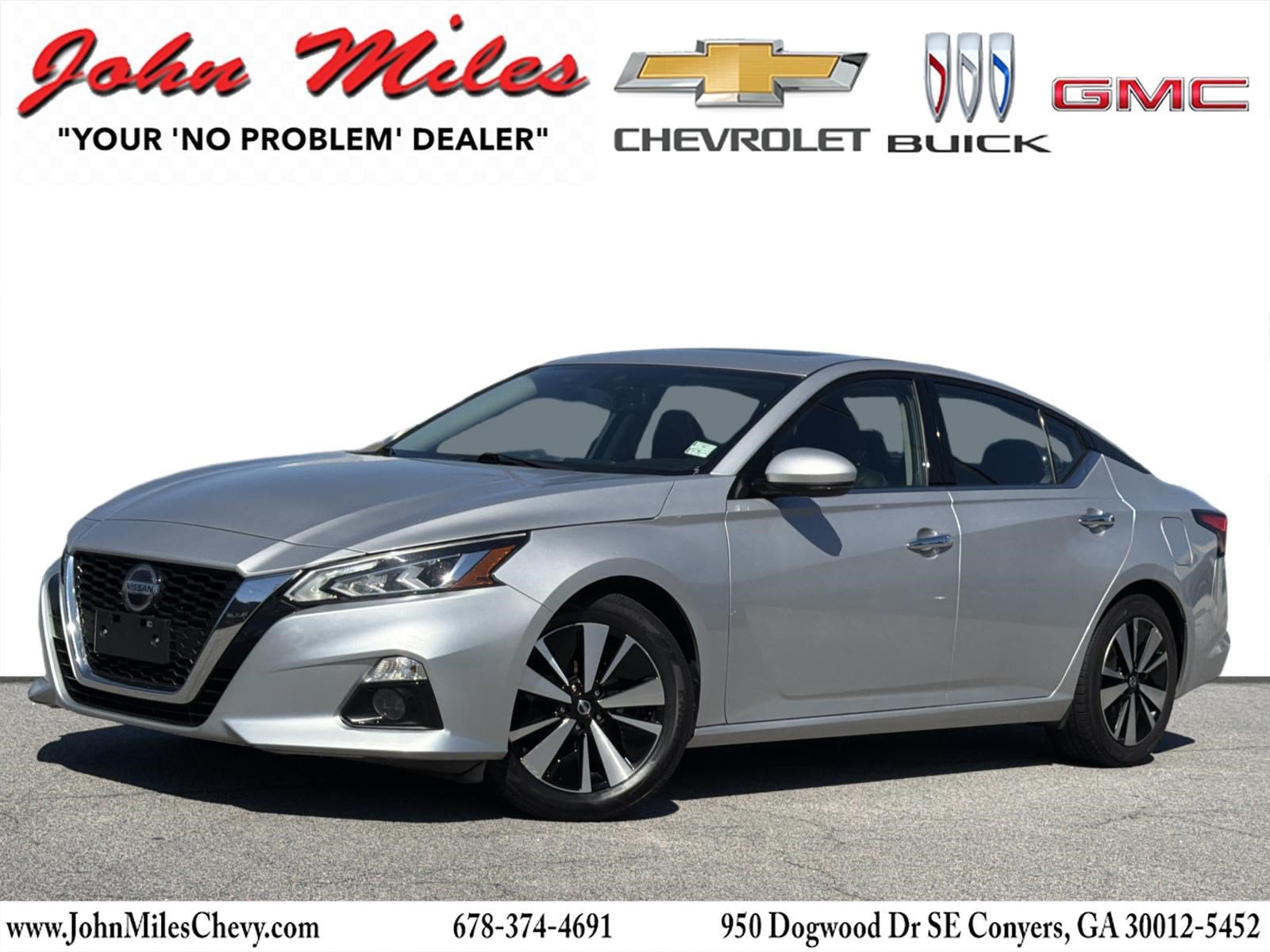 Used 2019 Nissan Altima SL with VIN 1N4BL4EV0KC246534 for sale in Conyers, GA