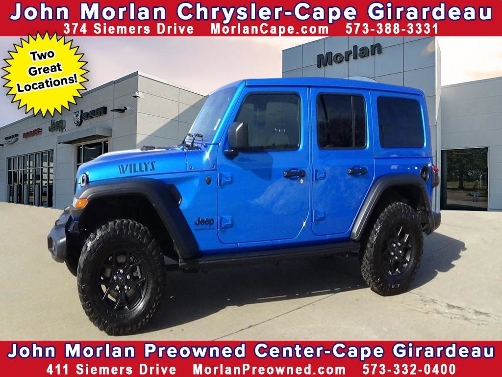 Certified 2024 Jeep Wrangler Sport SUV