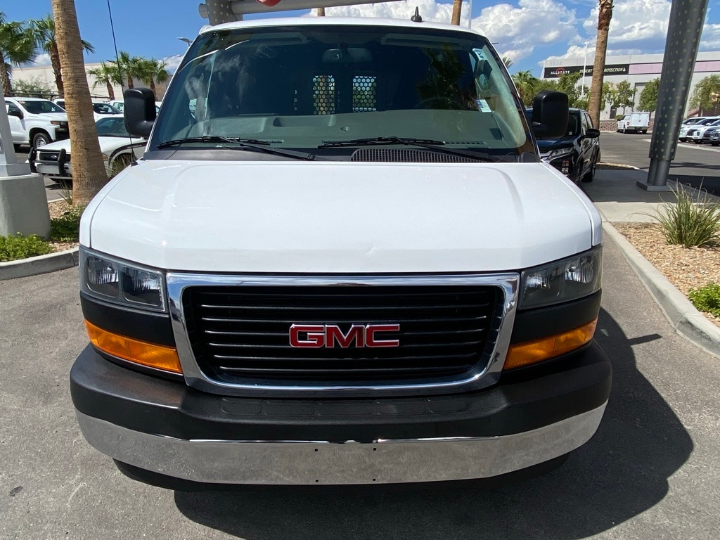 Used 2022 GMC Savana Cargo Work Van with VIN 1GTW7AFP0N1158243 for sale in Las Vegas, NV