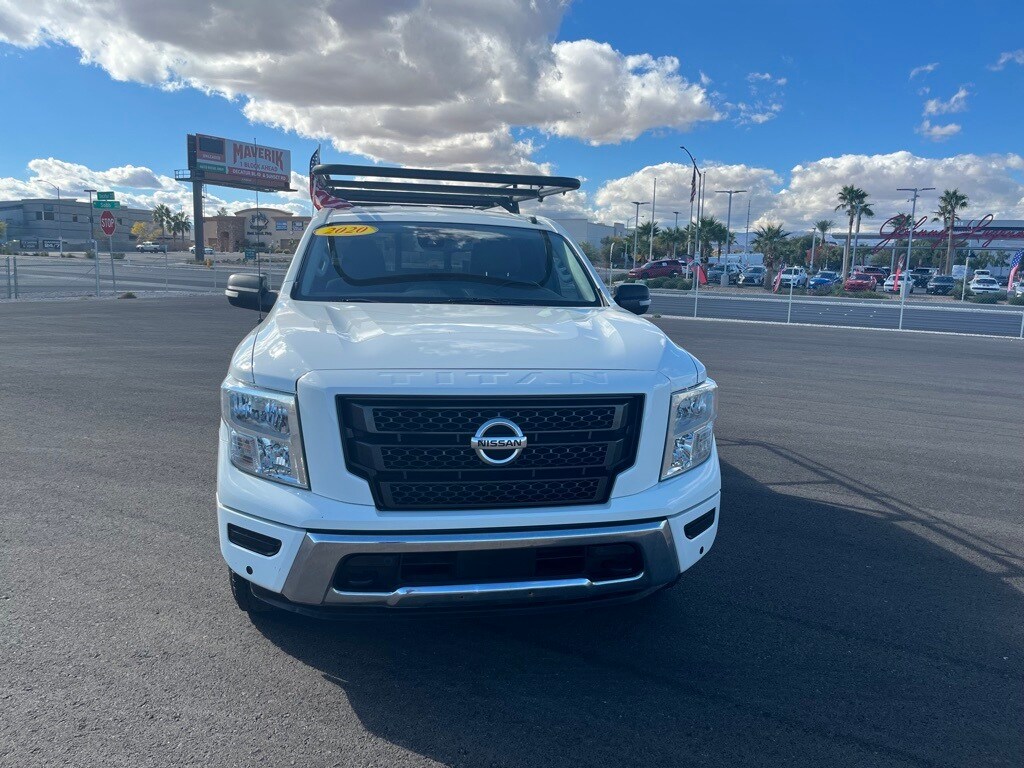 Used 2020 Nissan Titan SV with VIN 1N6AA1CD5LN506563 for sale in Las Vegas, NV