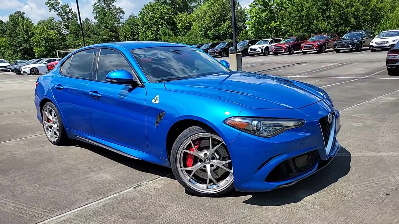 Used 2018 Alfa Romeo Giulia Quadrifoglio with VIN ZARFAEAV3J7570717 for sale in Cary, NC