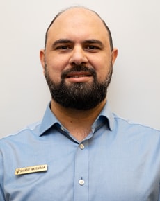 Staff member Shareef Abdelhalim from 59fa7d485314