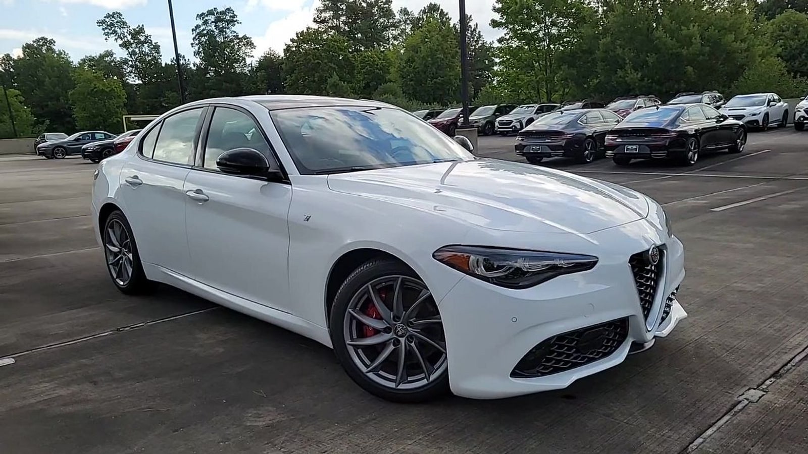 Used 2024 Alfa Romeo Giulia Ti with VIN ZARFAMBN9R7677985 for sale in Cary, NC