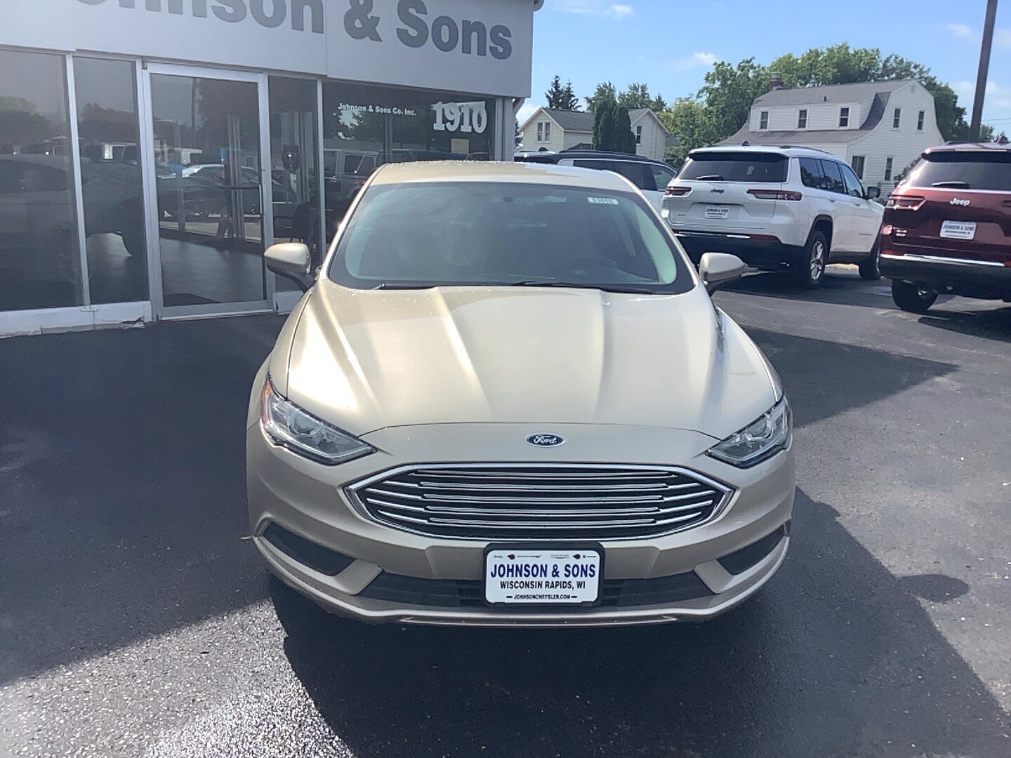 Used 2017 Ford Fusion S with VIN 3FA6P0G72HR406842 for sale in Wisconsin Rapids, WI