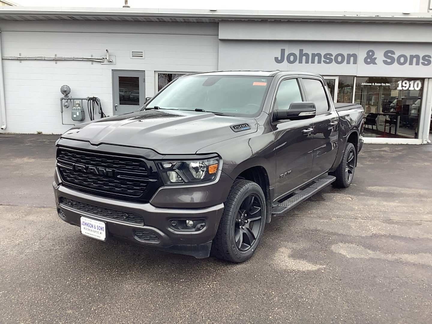 Used 2022 RAM Ram 1500 Pickup Big Horn/Lone Star with VIN 1C6SRFFT2NN129457 for sale in Wisconsin Rapids, WI