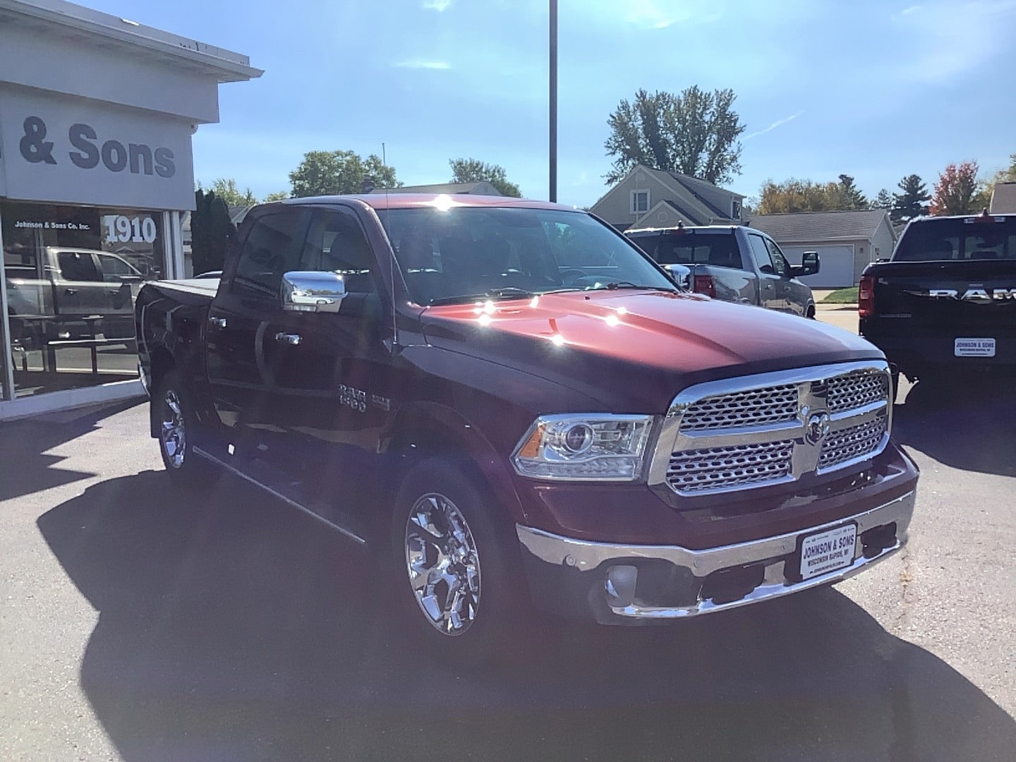 Used 2018 RAM Ram 1500 Pickup Laramie with VIN 1C6RR7NT4JS146844 for sale in Wisconsin Rapids, WI