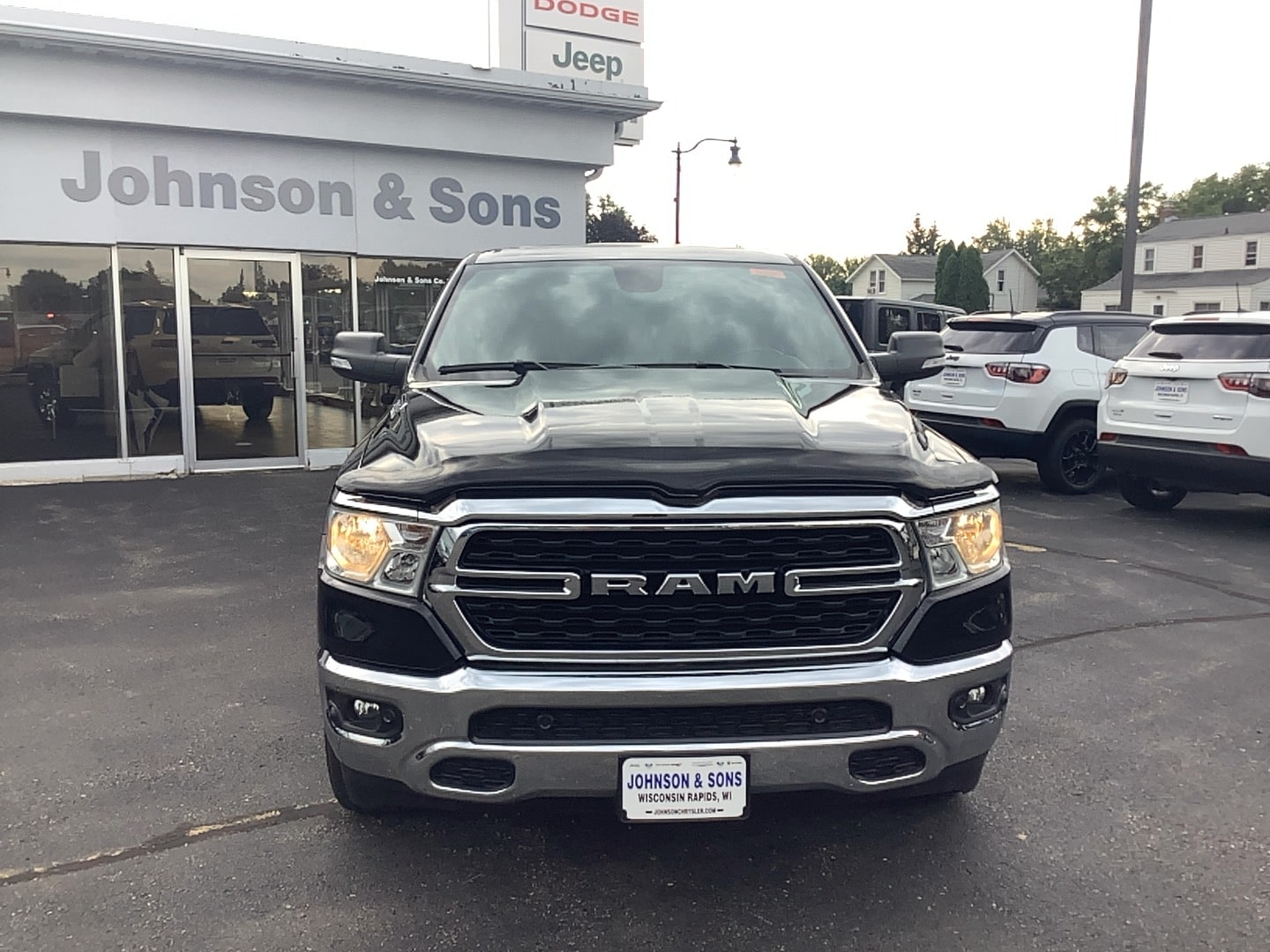 Used 2022 RAM Ram 1500 Pickup Big Horn/Lone Star with VIN 1C6SRFFT6NN220683 for sale in Wisconsin Rapids, WI