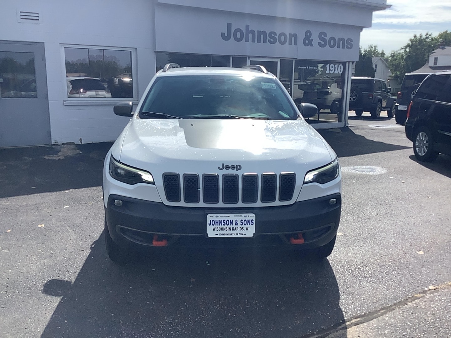 Used 2020 Jeep Cherokee Trailhawk with VIN 1C4PJMBX3LD514418 for sale in Wisconsin Rapids, WI