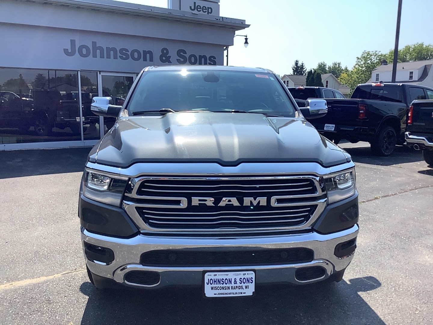 Used 2020 RAM Ram 1500 Pickup Laramie with VIN 1C6SRFJT9LN384675 for sale in Wisconsin Rapids, WI