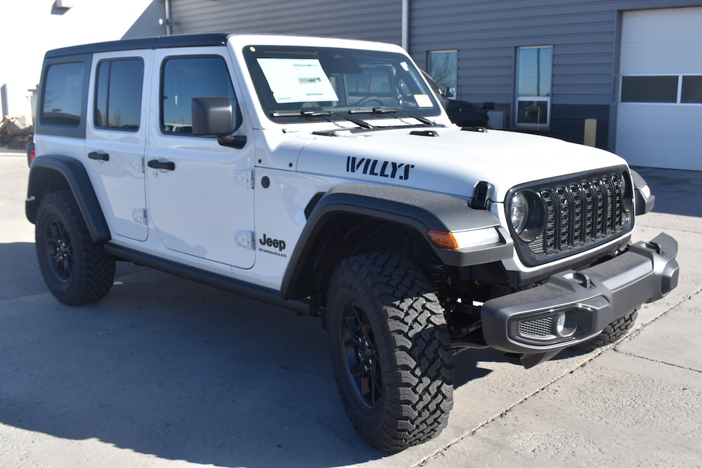 New 2026 Jeep Wrangler 4-DOOR WILLYS Sport Utility