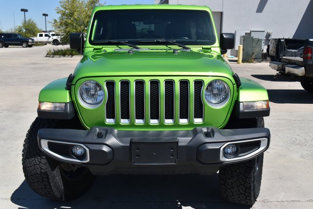 Used 2020 Jeep Wrangler Unlimited Sahara with VIN 1C4HJXEN1LW116158 for sale in Laramie, WY