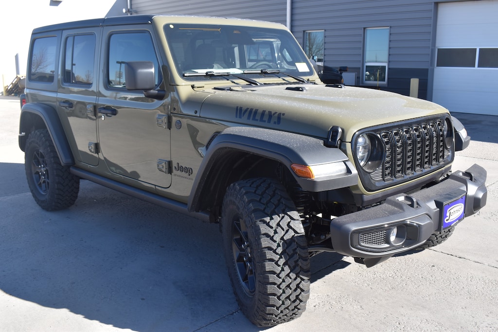 New 2026 Jeep Wrangler 4-DOOR WILLYS Sport Utility