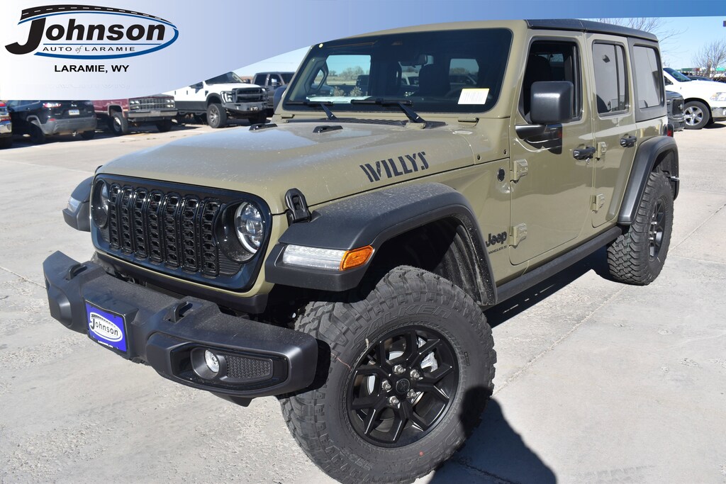 New 2026 Jeep Wrangler 4-DOOR WILLYS Sport Utility