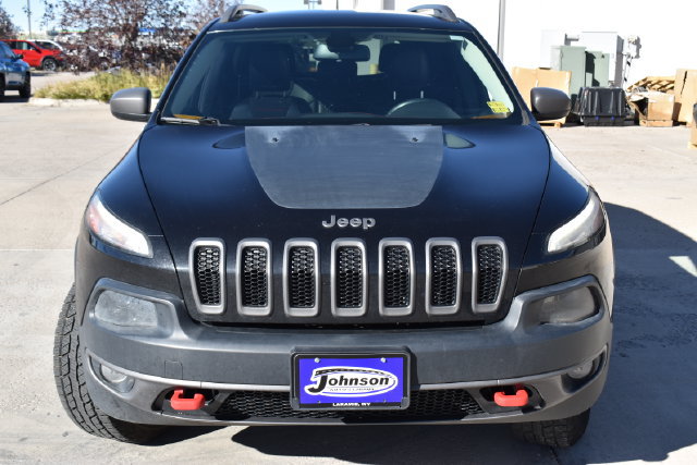 Used 2015 Jeep Cherokee Trailhawk with VIN 1C4PJMBS6FW779640 for sale in Laramie, WY