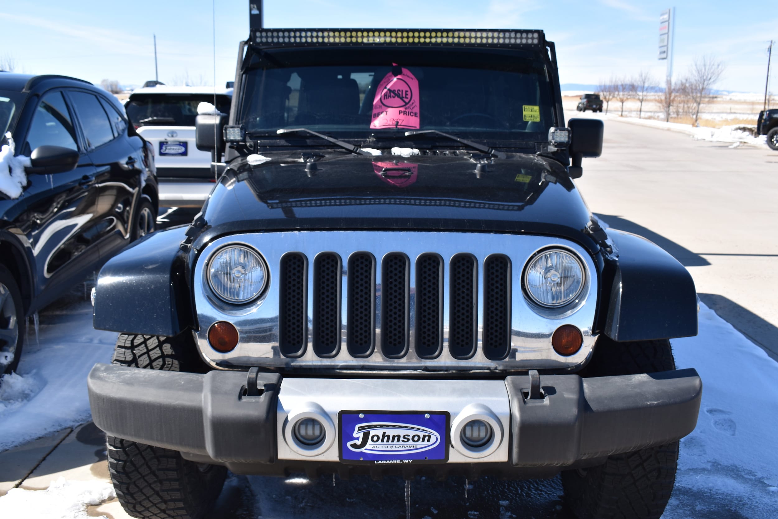 Used 2012 Jeep Wrangler Unlimited Sahara with VIN 1C4HJWEG9CL261879 for sale in Laramie, WY