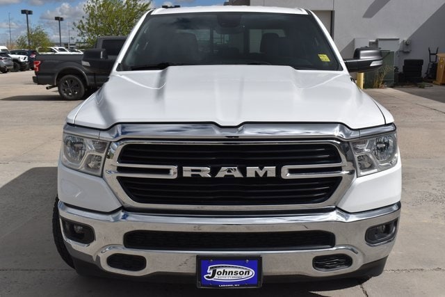 Used 2021 RAM Ram 1500 Pickup Big Horn/Lone Star with VIN 1C6SRFMT1MN725354 for sale in Laramie, WY