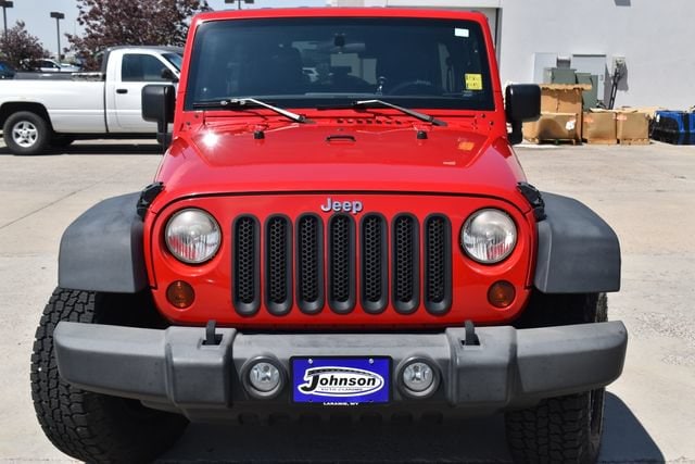 Used 2012 Jeep Wrangler Unlimited Sport with VIN 1C4BJWDG7CL252136 for sale in Laramie, WY