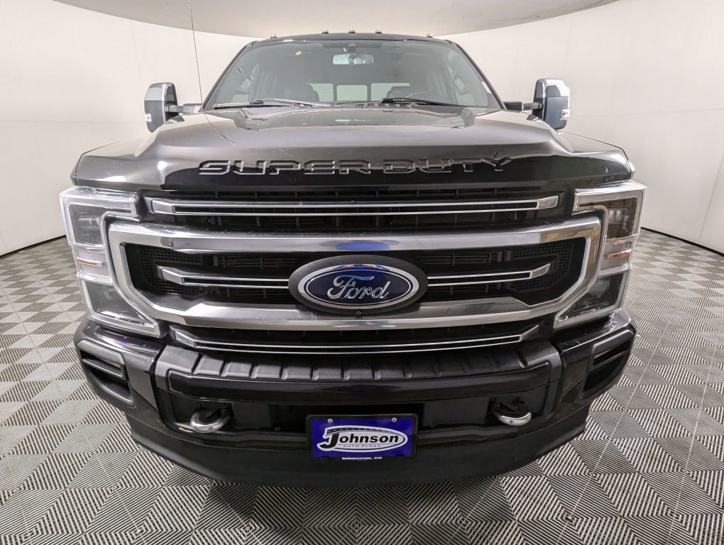 Used 2021 Ford F-350 Super Duty Platinum with VIN 1FT8W3BT6MED79699 for sale in Brighton, CO