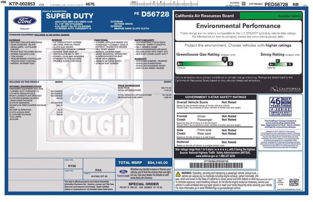 Used 2023 Ford Super Duty F-250 SRW XL