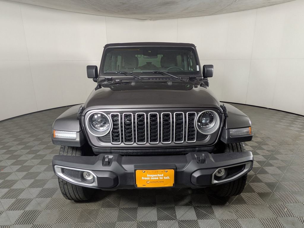 Used 2025 Jeep Wrangler 4xe Sahara 4XE with VIN 1C4RJXP67SW585327 for sale in Brighton, CO