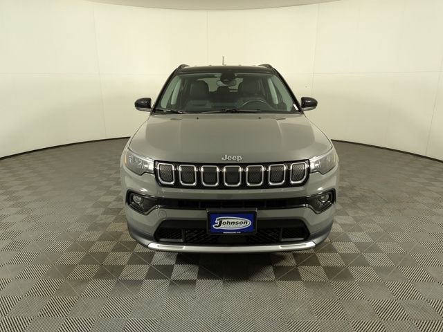 Used 2022 Jeep Compass Limited with VIN 3C4NJDCB3NT127553 for sale in Brighton, CO