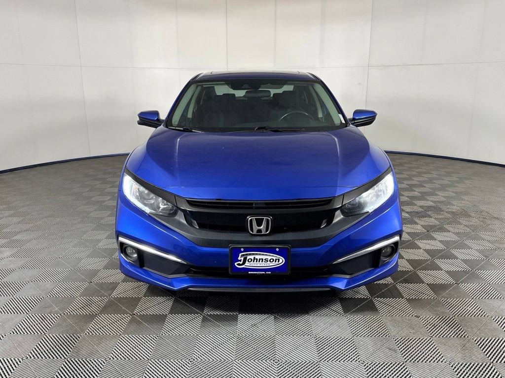 Used 2019 Honda Civic EX with VIN 19XFC1F34KE020190 for sale in Brighton, CO