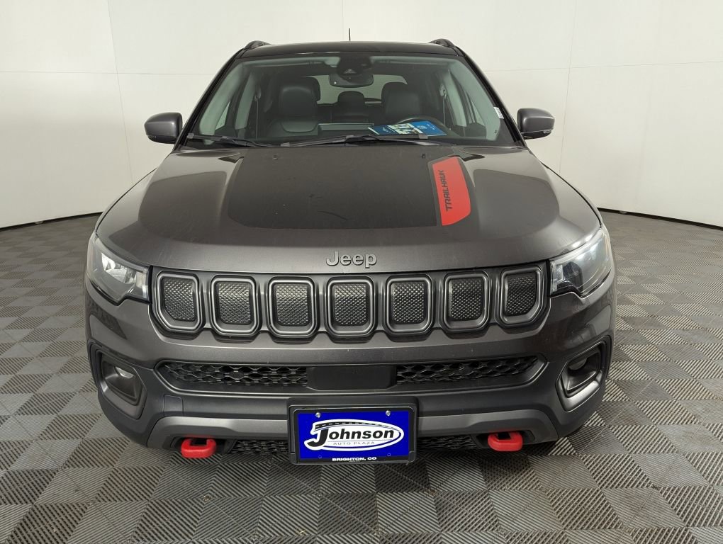 Used 2022 Jeep Compass Trailhawk with VIN 3C4NJDDB6NT157273 for sale in Brighton, CO