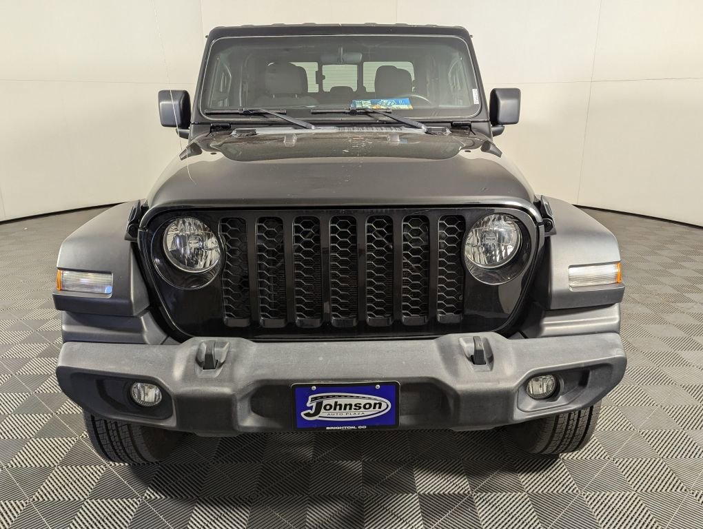 Used 2021 Jeep Gladiator Sport with VIN 1C6HJTAG1ML510592 for sale in Brighton, CO