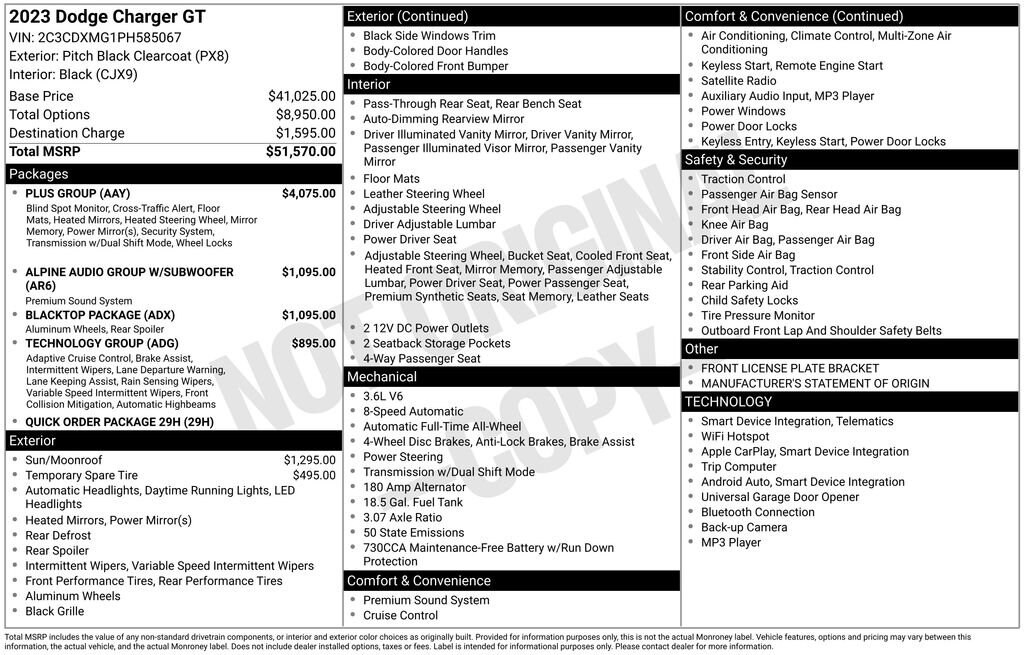 Used 2023 Dodge Charger GT