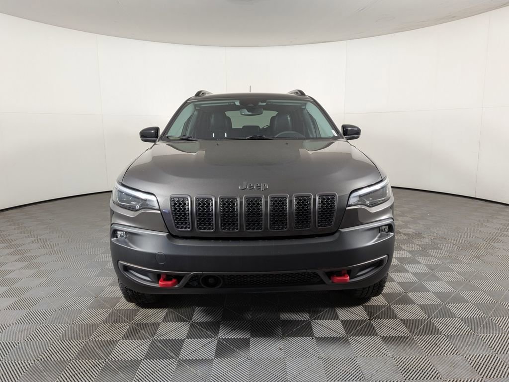 Used 2022 Jeep Cherokee Trailhawk with VIN 1C4PJMBX8ND530813 for sale in Brighton, CO