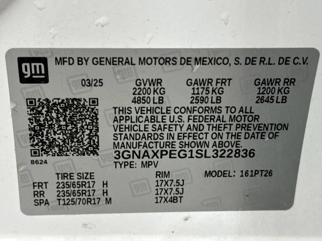 2025 Chevrolet Equinox LT - Photo 54